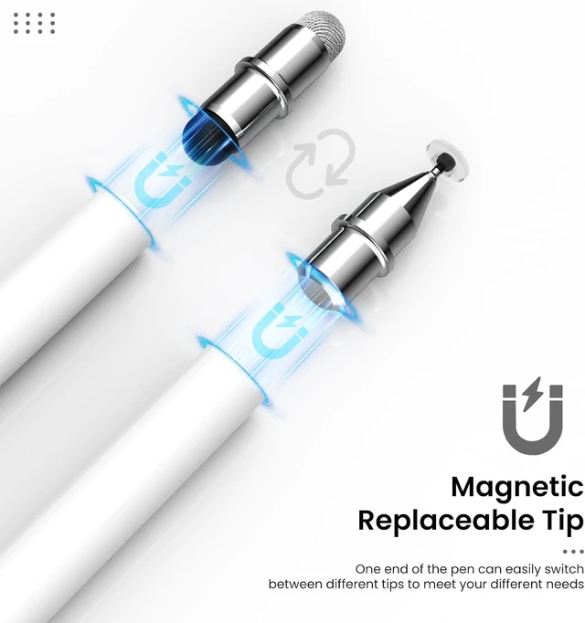 Alt view image 3 of 7 - Stylushome Stylus Pen for Touchscreen iPad 3 in 1 Universal Stylists Pen