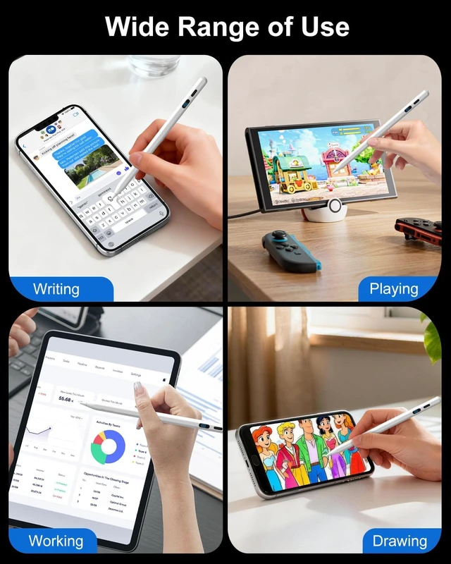Alt view image 7 of 7 - Stylus Pen for iPhone High Senstivity Universal Stylus Pen