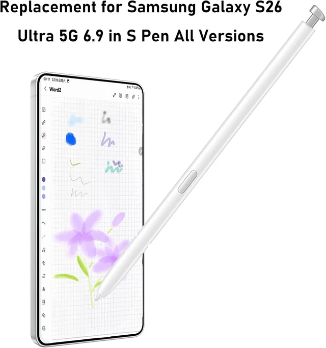 Alt view image 5 of 6 - Galaxy S26 Ultra S Pen for Galaxy S26 Ultra Stylus Pen(White)