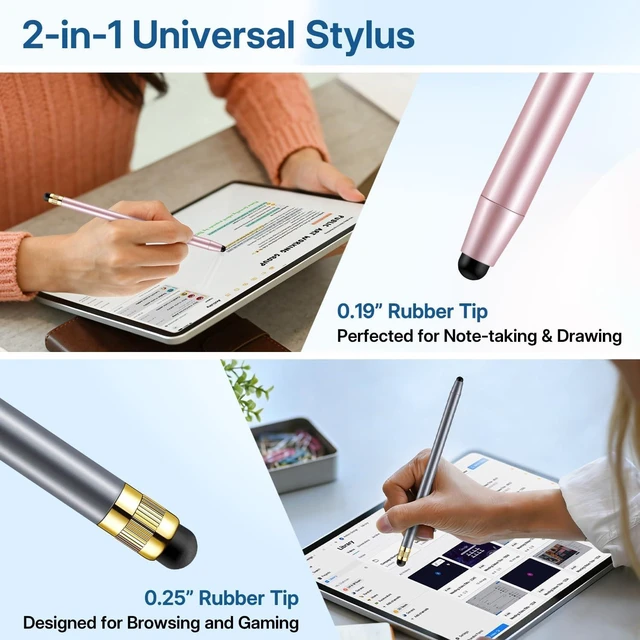 Alt view image 3 of 7 - Stylus(10 Pcs) Stylus Pen for Touchscreen Stylus Pen for iPad
