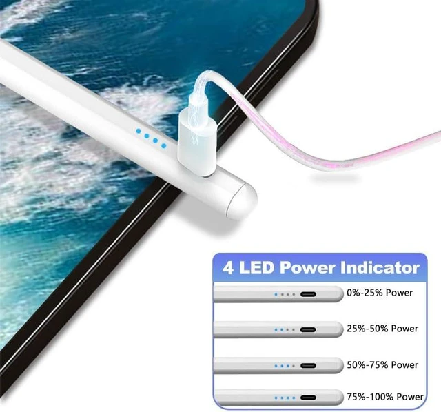 Alt view image 5 of 7 - Stylus Pen Dedicated for iPad W/Palm Rejection&Tilt Sensitivity