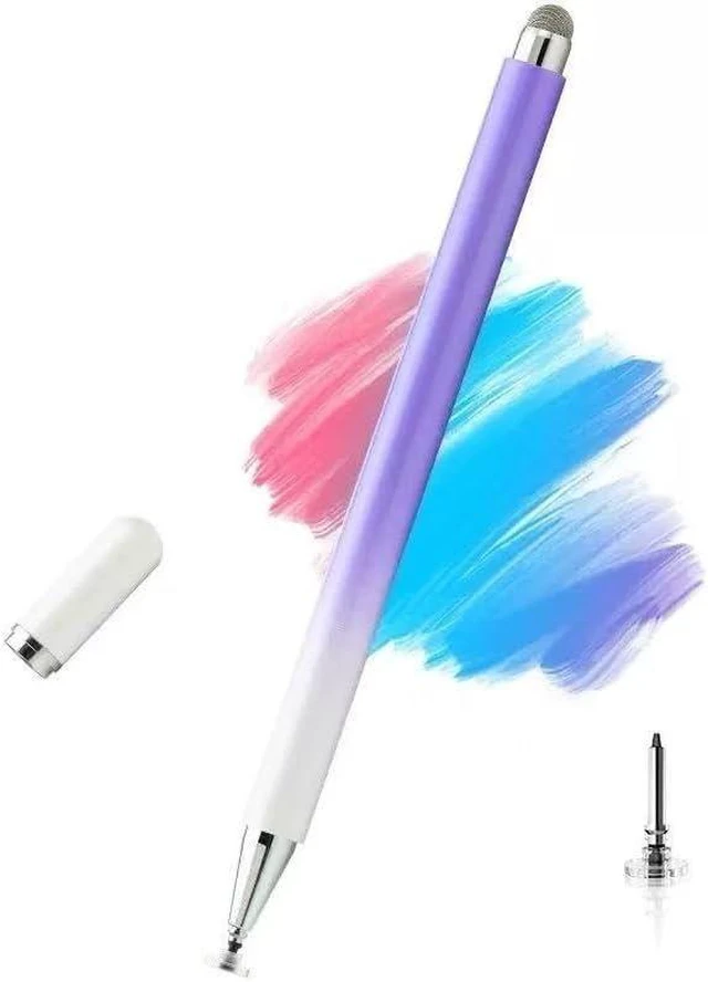 Main image of Stylus Pen for Galaxy Tab A11+/A11/A9+/A9/A8+/A8 Universal Android Pen Compatible with iOS/Microsoft/Android Tablet and Phones All Touch Devices (Purple)