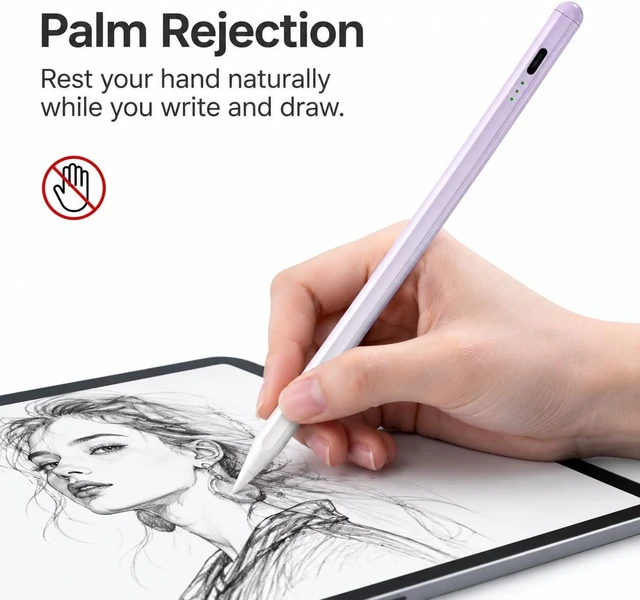 Alt view image 3 of 5 - Stylus Pen Touchscreen Compatible with Android & iOS Phones