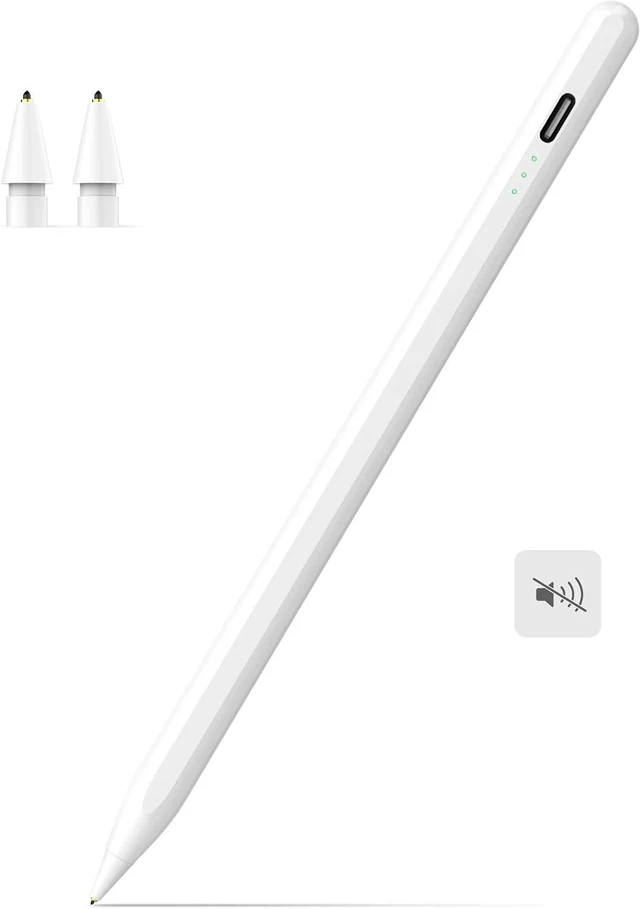 Main image of Stylus Pen for iPad 2018-2026 Ultra-Quiet iPad A16 Pencil
