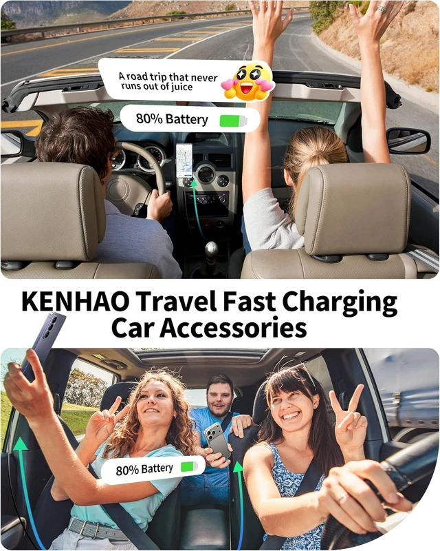 Alt view image 7 of 7 - 67W 3-Port Super Fast Type C Car Charger USB C for S26 S25 S24 S23