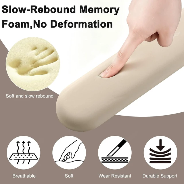 Alt view image 4 of 6 - Ergonomic Mouse Pad with Wrist Rest Mouse Pads for Desk Wrist Support