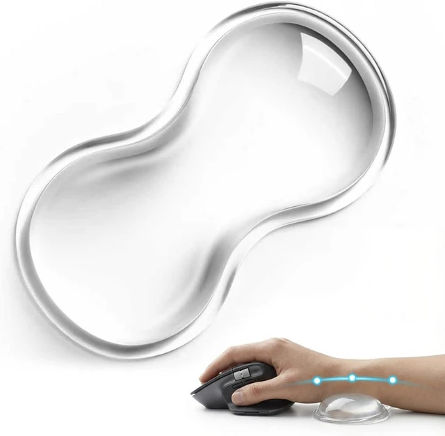 Main image of Mouse Wrist Rest Pad Cool Gel Ergonomic Wrist Support with Non-Slip Base