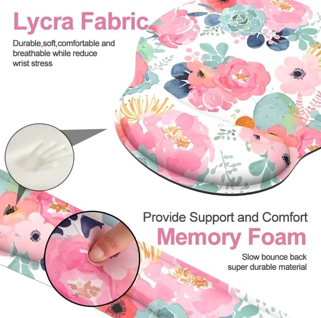Alt view image 3 of 7 - Ergonomic Mouse Pad with Wrist Rest and Keyboard Wrist Rest Mousepad