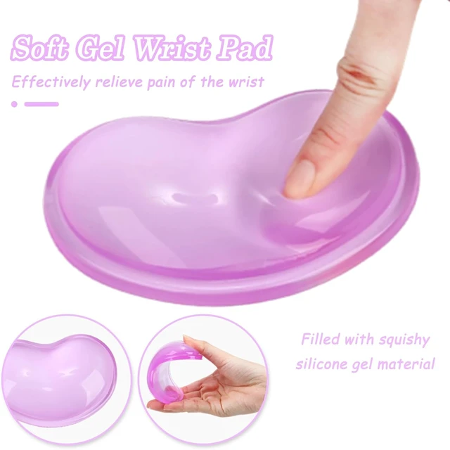 Alt view image 2 of 7 - Gel Keyboard & Mouse Wrist Rest Set - Keyboard Wrist Rest Pad & Mouse Support for Office Gaming Pad Computer Laptop Ergonomic Comfortable Pain Relief- Pad Set (Mouse Support Only)