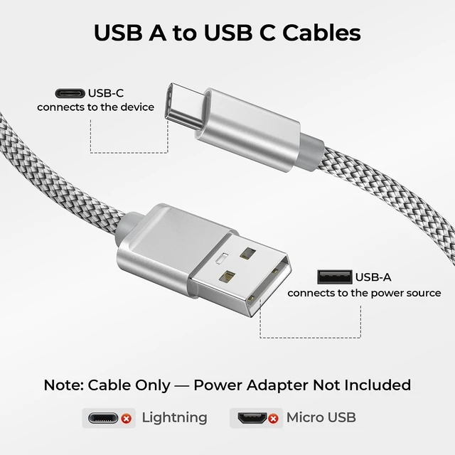 Alt view image 2 of 7 - for iPhone Duo 18 17 16 15 Pro Max Charger Cord USB to USB C Cable 6.6FT/2Pack Type C Charging Cord for iPad 10 Air 4 5 Galaxy S25 S24 S23 S22 Plus Ultra A52 A53 A54 Pixel 9 8