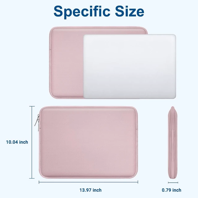 Alt view image 7 of 7 - Laptop Case 13.3 inch 13-13.3 inch Laptop Sleeve with Small Case