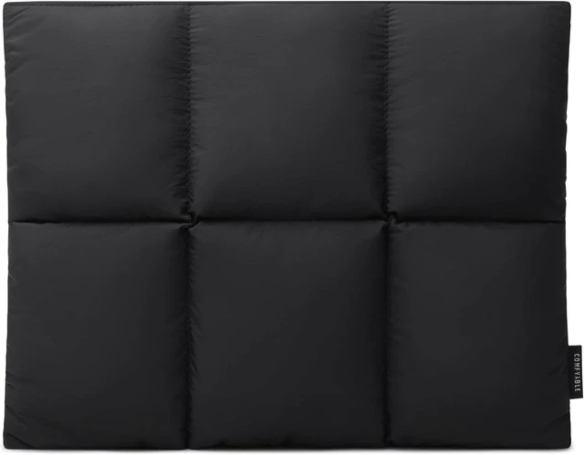 Main image of Puffy Laptop Sleeve 13 Inch 14 Inch Quilted Puffer Laptop Carrying Case for Women Pillow Case Compatible with MacBook Air/Pro M5 M4 M3 M2 Pro/Max 2026 13 MacBook Neo A18 Black