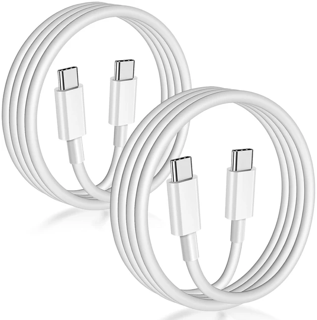 Main image of USB C to USB C Cable (6FT 2Pack) Type-C 60W Fast Charging Cord