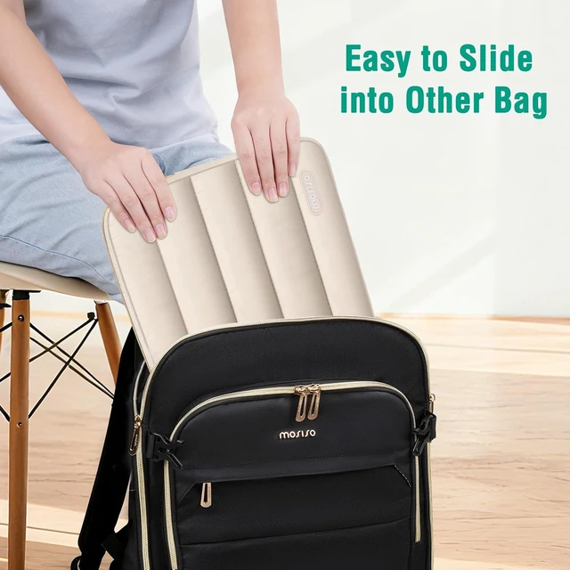 Alt view image 7 of 7 - Laptop Case 13.3 inch 13-13.3 inch Puffy Laptop Sleeve Carrying Case