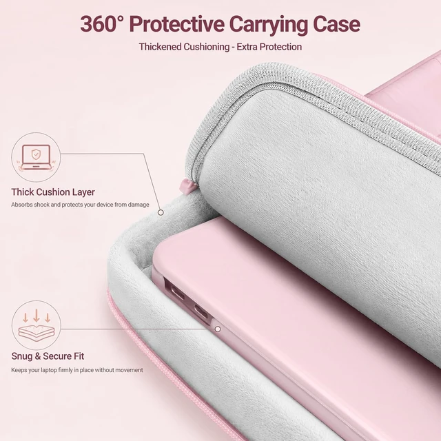 Alt view image 2 of 7 - 360 Protective Laptop Case 13 inch Laptop Sleeve Bag