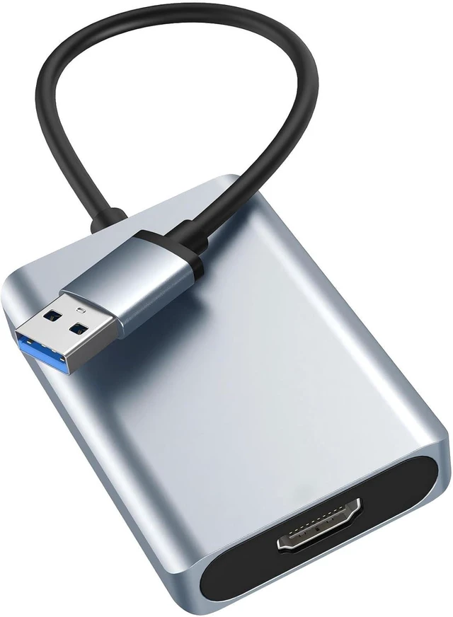 Main image of USB to HDMI Adapter USB 3.0 to HDMI Converter 1080P USB HDMI Display Adapter for Laptop Desktop Monitor & Projector Extend & Mirror Screen Compatible with Windows 7/8/8.1/10/11
