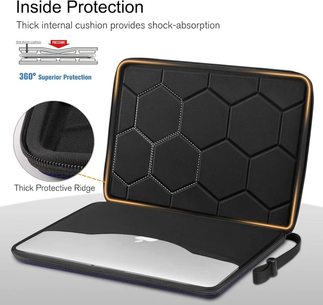 Alt view image 3 of 7 - Hard Laptop Sleeve Case for 15.3 MacBook Air 16.2 MacBook Pro