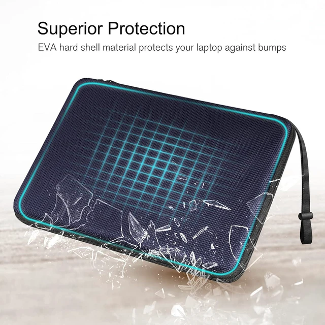 Alt view image 4 of 7 - Hard Laptop Sleeve Case for 15.3 MacBook Air 16.2 MacBook Pro