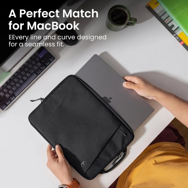 Alt view image 2 of 7 - Slim & 360 Protective Laptop Sleeve for 13-inch MacBook Air