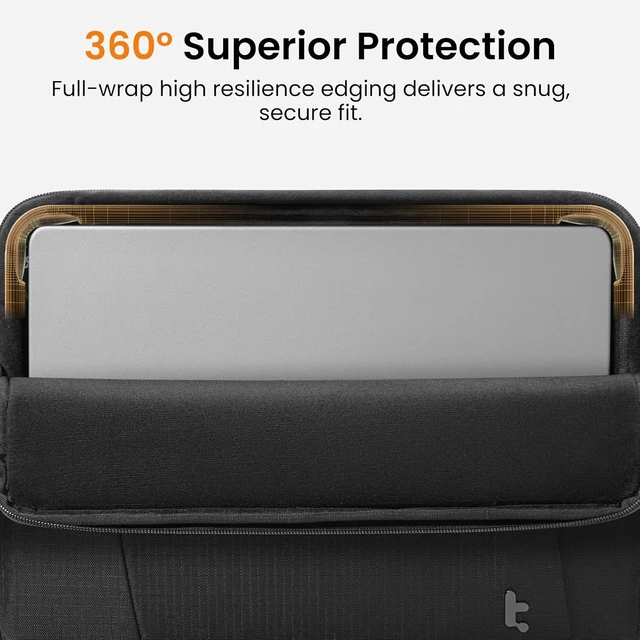 Alt view image 4 of 7 - Slim & 360 Protective Laptop Sleeve for 13-inch MacBook Air