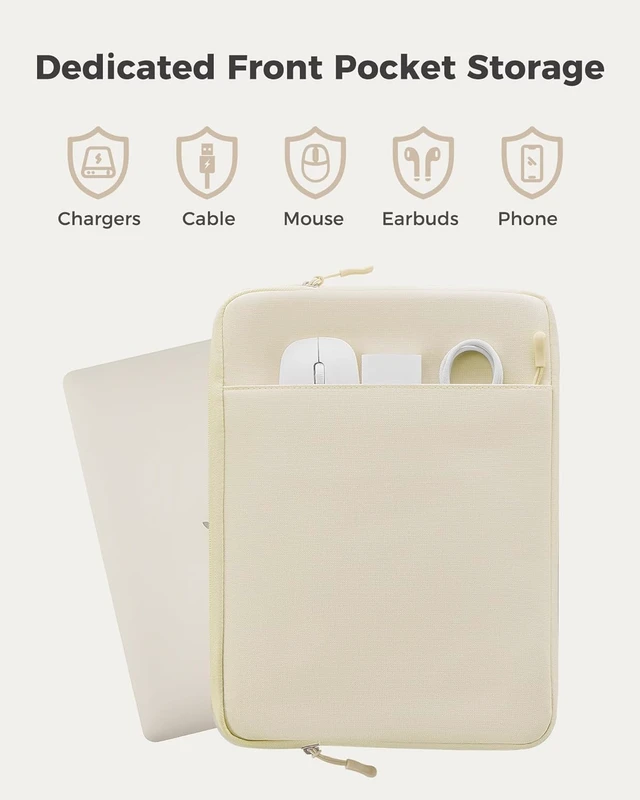 Alt view image 3 of 7 - Laptop Sleeve 13 for MacBook Neo/Air/Pro with A18/M5/M4/M3/M2/M1