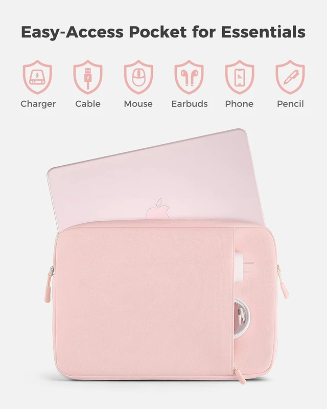 Alt view image 3 of 6 - MacBook Neo 13 Inch Sleeve for 2026 (A3404 A18 Pro)