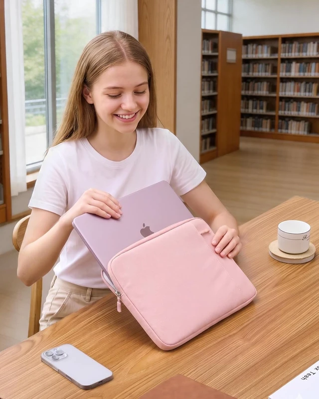 Alt view image 6 of 6 - MacBook Neo 13 Inch Sleeve for 2026 (A3404 A18 Pro)