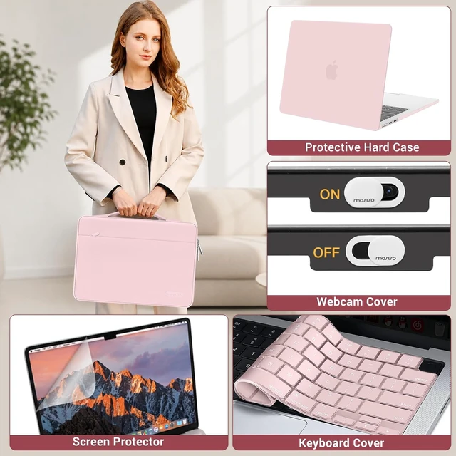 Alt view image 7 of 7 - Compatible with MacBook Air 13 inch Case M5 2026 M4 M3 M2 2025-2022