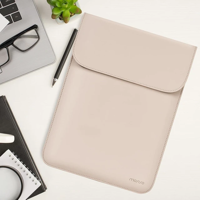 Alt view image 7 of 7 - Laptop Case 13.3 inch 13-13.3 inch Laptop Sleeve Apricot