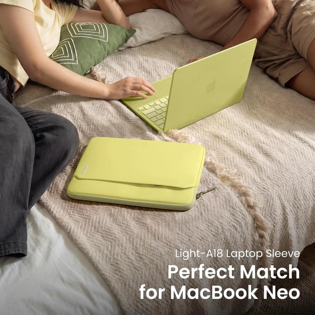 Alt view image 2 of 7 - Slim Laptop Sleeve Case for 13-inch MacBook Neo