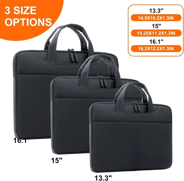 Alt view image 3 of 7 - Laptop Bag Shockproof Protective Laptop Case Lightweight Computer Sleeve