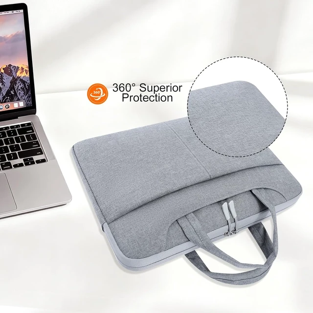 Alt view image 4 of 7 - Laptop Bag Shockproof Protective Laptop Case Lightweight Computer Sleeve