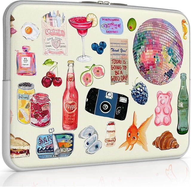 Main image of MacBook Neo Sleeve Case Cute Laptop case for MacBook Air/Pro 13-13.6 inch Slim Protective Travel Carrying Sleeve for 14 inch Chromebook Stickers