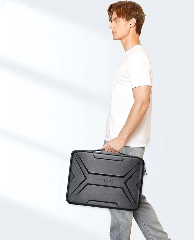 Alt view image 6 of 7 - Laptop Case 15.6 inch 15-16 inch Laptop Sleeve Black