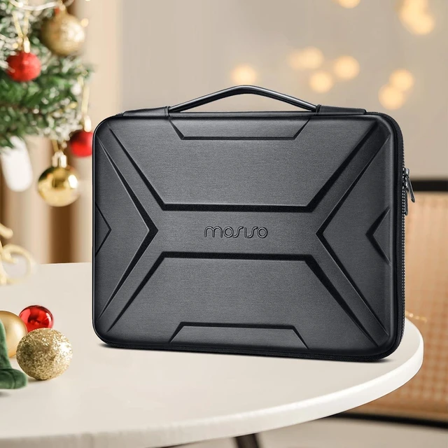 Alt view image 7 of 7 - Laptop Case 15.6 inch 15-16 inch Laptop Sleeve Black
