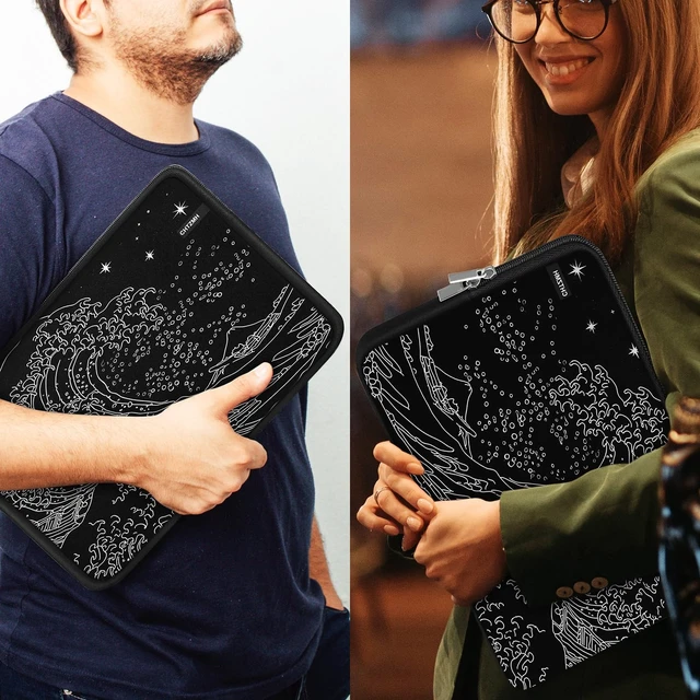 Alt view image 7 of 7 - Laptop Sleeve Case 13.3 inch Portable Protective Carrying Computer Cover
