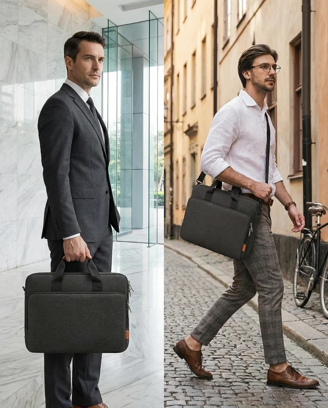 Alt view image 2 of 7 - 15 15.6 16 inch Laptop Bag Carrying Case