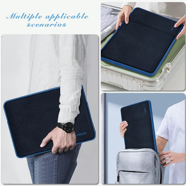 Alt view image 5 of 6 - Laptop Case 15.6 16 Inch Sleeve with Side Pocket B02K03