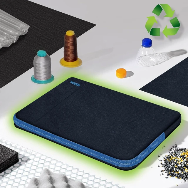 Alt view image 6 of 6 - Laptop Case 15.6 16 Inch Sleeve with Side Pocket B02K03