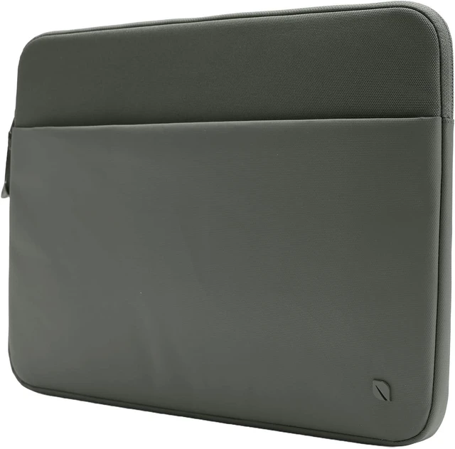 Main image of A.R.C. Laptop Sleeve 14 Inch C MacBook Case with Faux Fur Lining External Pocket C Fits MacBook Pro Air C Laptop Cover Computer Case - Travel Work College - Smoked Ivy
