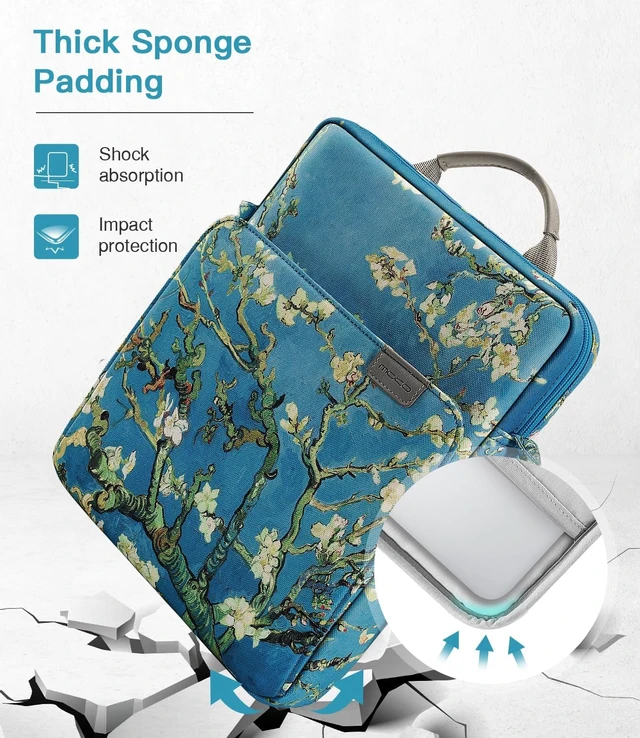 Alt view image 4 of 7 - 15 Inch Laptop Sleeve Bag Carrying Case with Shoulder Strap Handle