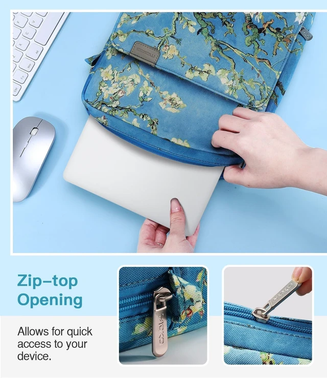 Alt view image 6 of 7 - 15 Inch Laptop Sleeve Bag Carrying Case with Shoulder Strap Handle
