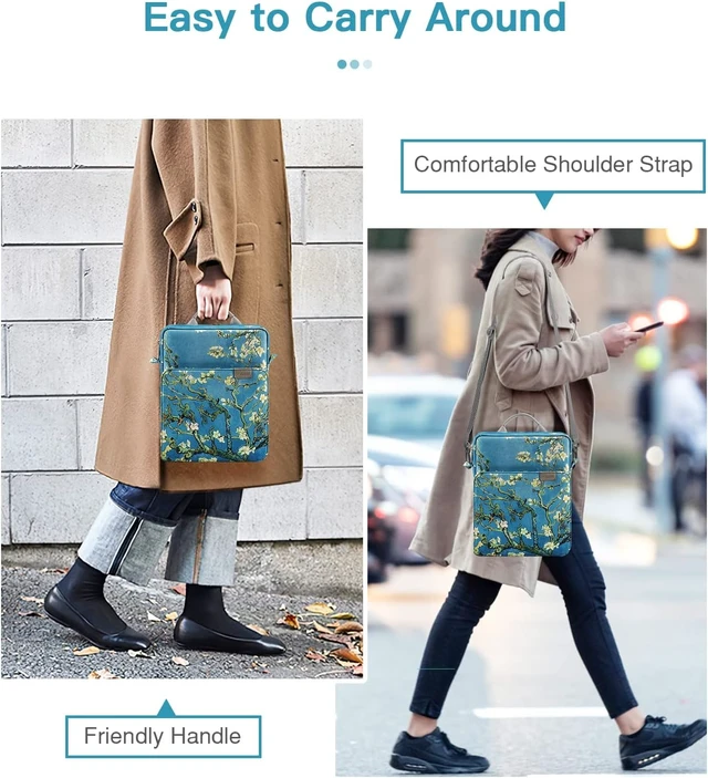Alt view image 7 of 7 - 15 Inch Laptop Sleeve Bag Carrying Case with Shoulder Strap Handle