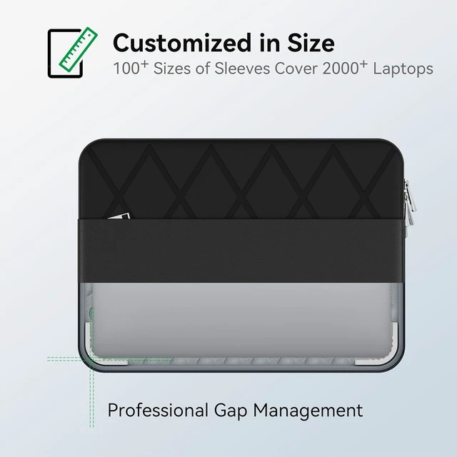 Alt view image 6 of 7 - Laptop Sleeve for 17 inch LG gram 17/Pro AI/Pro AI 2026