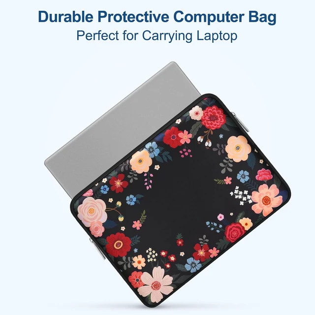 Alt view image 3 of 7 - Laptop Case 13.3 inch 13-13.3 inch Laptop Sleeve with Small Case