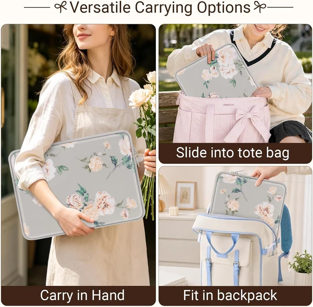 Alt view image 6 of 7 - Laptop Case 13.3 inch 13-13.3 inch Laptop Sleeve with Small Case