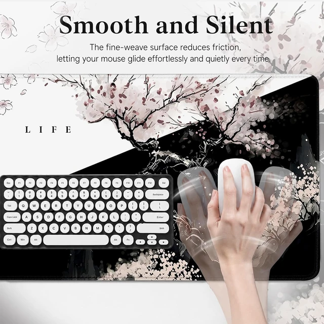 Alt view image 4 of 7 - Gaming Mouse Pad Large Mousepad XXL Keyboard Mat Desk Protector