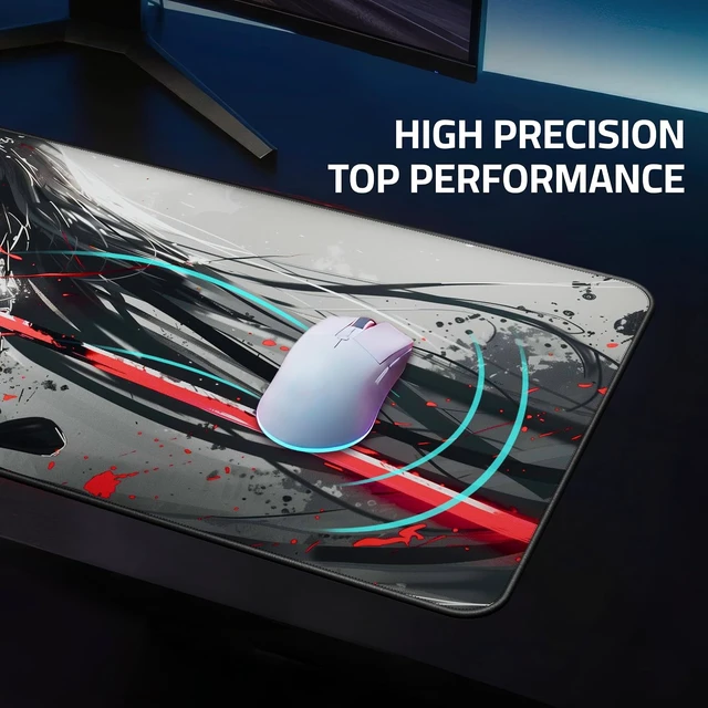 Alt view image 6 of 7 - XXL Anime Gaming Mouse Pad 35.4 x 15.7 inch - Water-Resistant