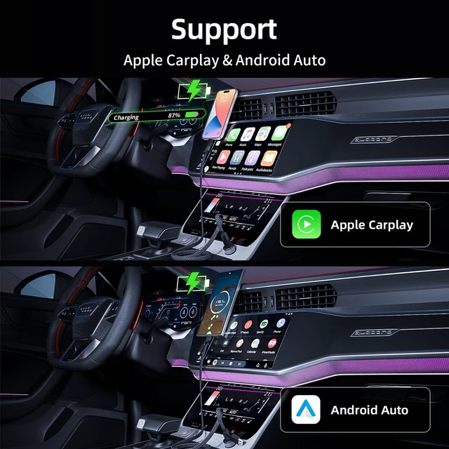 Alt view image 3 of 7 - 4 in 1 Charging Cable Fast Charging 65W with E-Mark Chip Carplay