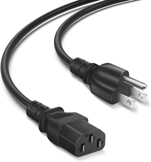 Alt view image 5 of 5 - 10FT AC Power Cord for ION Block Rocker ION Pathfinder 2 3 4 280 320 ION Taiater Speakers ION Total Pa Supreme/Premier Monster Rockin Rolle 2 3 4 360 Universal 3 Prong Charging Cable Replacement